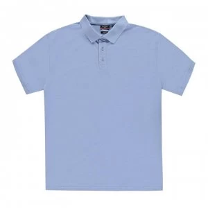 Pierre Cardin XL Plain Polo Shirt Mens - Light Blue