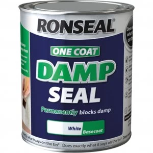 Ronseal One Coat Damp Seal White 500ml