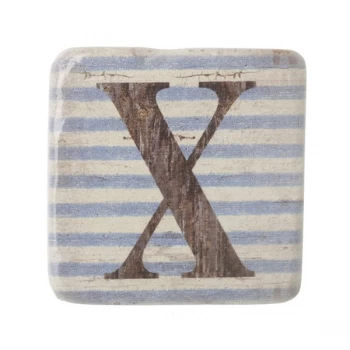 Letter X Coasters By Heaven Sends