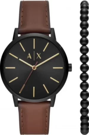 Armani Exchange Cayde AX7115 Watch & Bracelet Gift Set