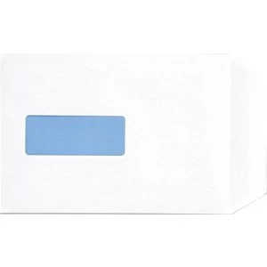 5 Star Office Envelopes Pocket Peel and Seal Window 100gsm White C5 Pack 500