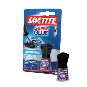 Loctite Easy Brush Anti Spill Super Glue in Safety Bottle 5g 3 for 2