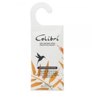 Colibri Wool Protect Hanging Sachet Cedarwood (Pack of 10)