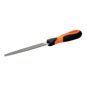 6'(150mm) FLAT SECOND ENGINEERS FILE + HANDLE - Bahco
