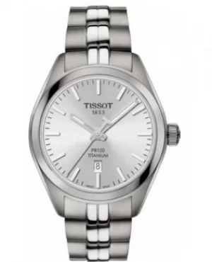 Tissot PR 100 Silver Dial Womens Watch T101.210.44.031.00 T101.210.44.031.00