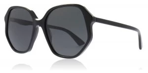 Gucci GG0258S Sunglasses Black 001 56mm