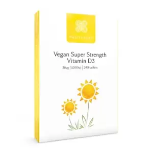 Healthspan Vegan Super Strength Vitamin D3 EXPIRY APRIL 2023