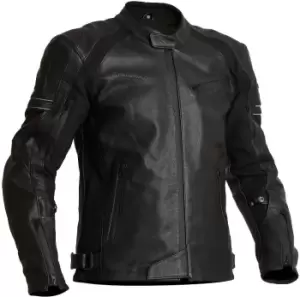 Halvarssons Selja Motorcycle Leather Jacket, black, Size 52, black, Size 52