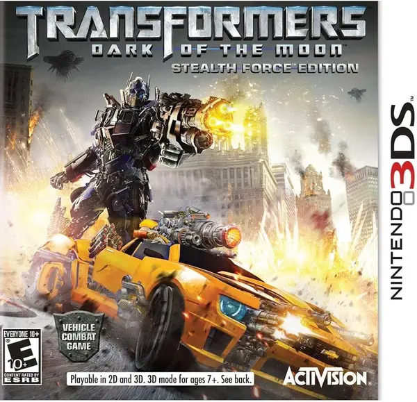 Transformers Dark of the Moon Nintendo 3DS Game