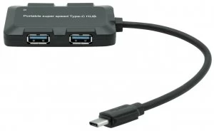 Dynamode USB-C to 4 Port USB3 Hub