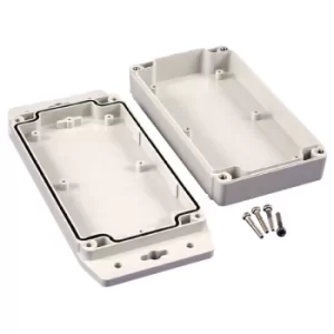 Hammond 1555J2F17GY IP67 Watertight Enclosure with Flanged Lid (15...