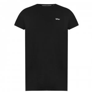 Lee Cooper Cooper Essentials Crew Neck T Shirt Mens - Black