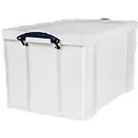 Really Useful Box Storage Extra Strong 84 Litre White Polypropylene 440 x 710 x 380 mm