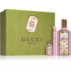Gucci Flora Gorgeous Jasmine Eau de Parfum Gift Set For Her Gucci - 100ml