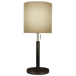 The Lighting and Interiors Group Manhattan Table Lamp - Pewter