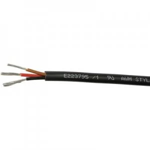 MediKabel LiYCY Control cable 3 x 0.50 mm Black 713200338