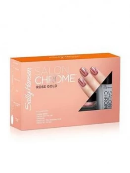 Sally Hansen Get This SeasonS Coolest Nail Trend From Home With The Sally Hansen Salon Chrome Kit Rose Gold 220