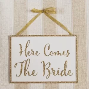 Always & Forever Here Comes The Bride Plaque