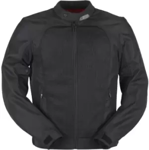 Furygan Genesis Mistral Evo 2 Motorcycle Textile Jacket, black, Size XL, black, Size XL