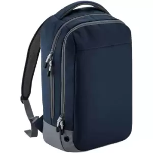 Athleisure Sports Backpack (One Size) (French Navy) - Bagbase
