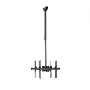 32in to 75" Dual B2B Ceiling TV Mount