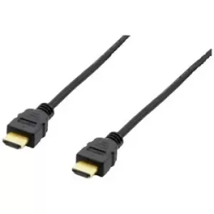 Equip HDMI Cable HDMI-A plug 15m Black 119374 gold plated connectors HDMI cable