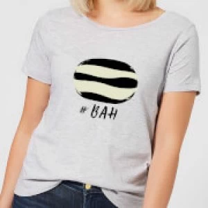 Bah Humbug Womens T-Shirt - Grey - 5XL