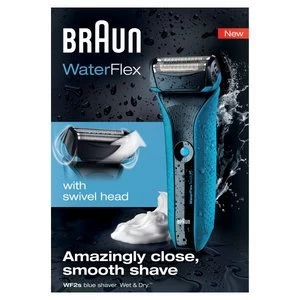 Braun Waterflex Blue Shaver