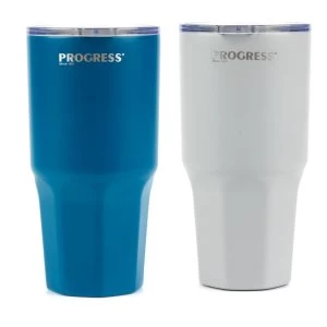 Progress Thermal Insulated Travel Tumbler with Lid - Set of 2