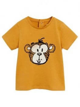 Mango Baby Boys Monkey Print T-Shirt