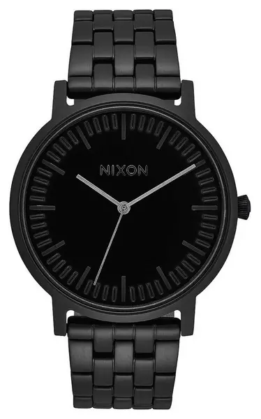 Nixon A1057-001-00 Porter All Black IP Steel Watch
