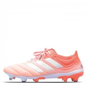 adidas Copa 19.1 FG Womens Football Boots - Glow Pink/White