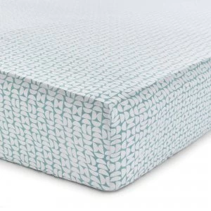 Helena Springfield Liv Tolka Teal Fitted Sheet Teal (Blue)