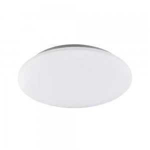 Flush Ceiling Light 48cm Round 50W LED 5000K, 3800lm, White