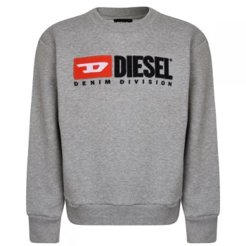 Diesel Junior Boys Division Crew Sweatshirt - Grey K963