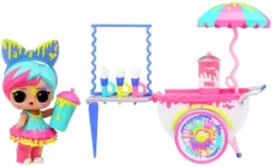 LOL Surprise Furniture And Doll Art Cart Playset - 3inch/7cm