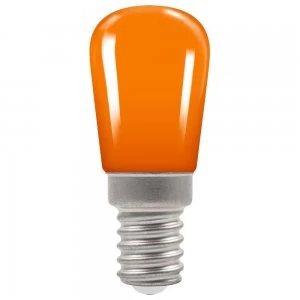 Crompton LED Coloured Pygmy SES E14 1.3W - Amber Warm White
