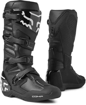 FOX Comp Motocross Boots, black, Size 43, black, Size 43