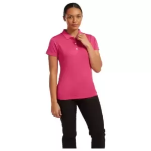 Footjoy Stretch Pique Polo Shirt Ladies - Pink