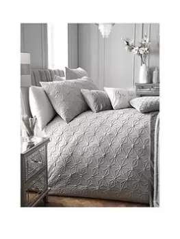 By Caprice Home Ruby Silver Double Duvet Cover Set