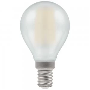 Crompton LED Round SES E14 Filament Dimmable Pearl 5W - Warm White