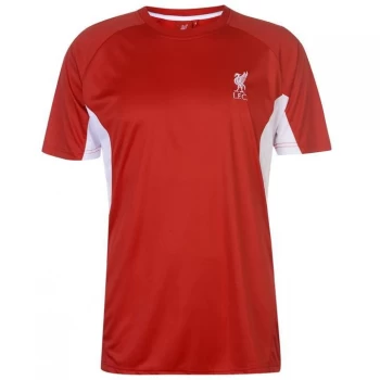 Source Lab Liverpool Poly T Shirt Mens - Red