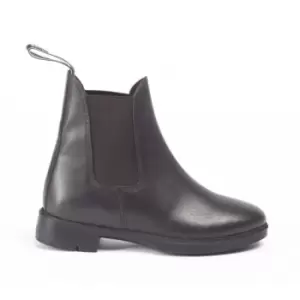 Brogini Childrens/Kids Pavia Piccino Leather Paddock Boots (1 UK) (Brown)