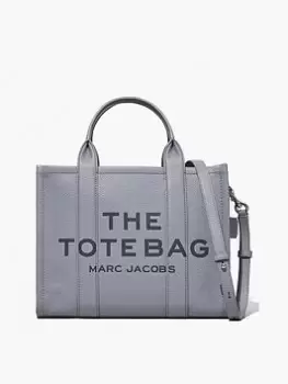 Marc Jacobs The Medium Leather Tote Bag - Wolf Grey