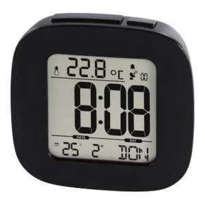 Hama RC 45 Alarm Clock (Digital Alarm Clock, Forest Fruit, LCD, Blue, 78 mm, 78 mm)