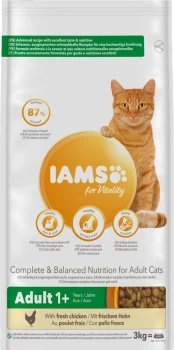 IAMS for Vitality Adult Fresh Chicken Dry Cat Food - 10kg