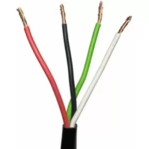 Loops - 100m (330 ft) Outdoor Rated 4 Core Speaker Cable 1.5mm² oxygen free copper (ofc) 100V Wire