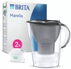 Brita Marella Water Filter Jug - Black