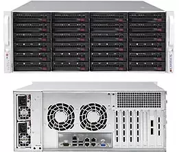 SuperChassis 846BE1C-R1K23B - Rack - Server - Black - ATX - EATX - 4U - Fan fail - HDD - Heating - LAN - Power
