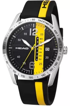 Head Athens 44mm Black/Yellow Watch H800200